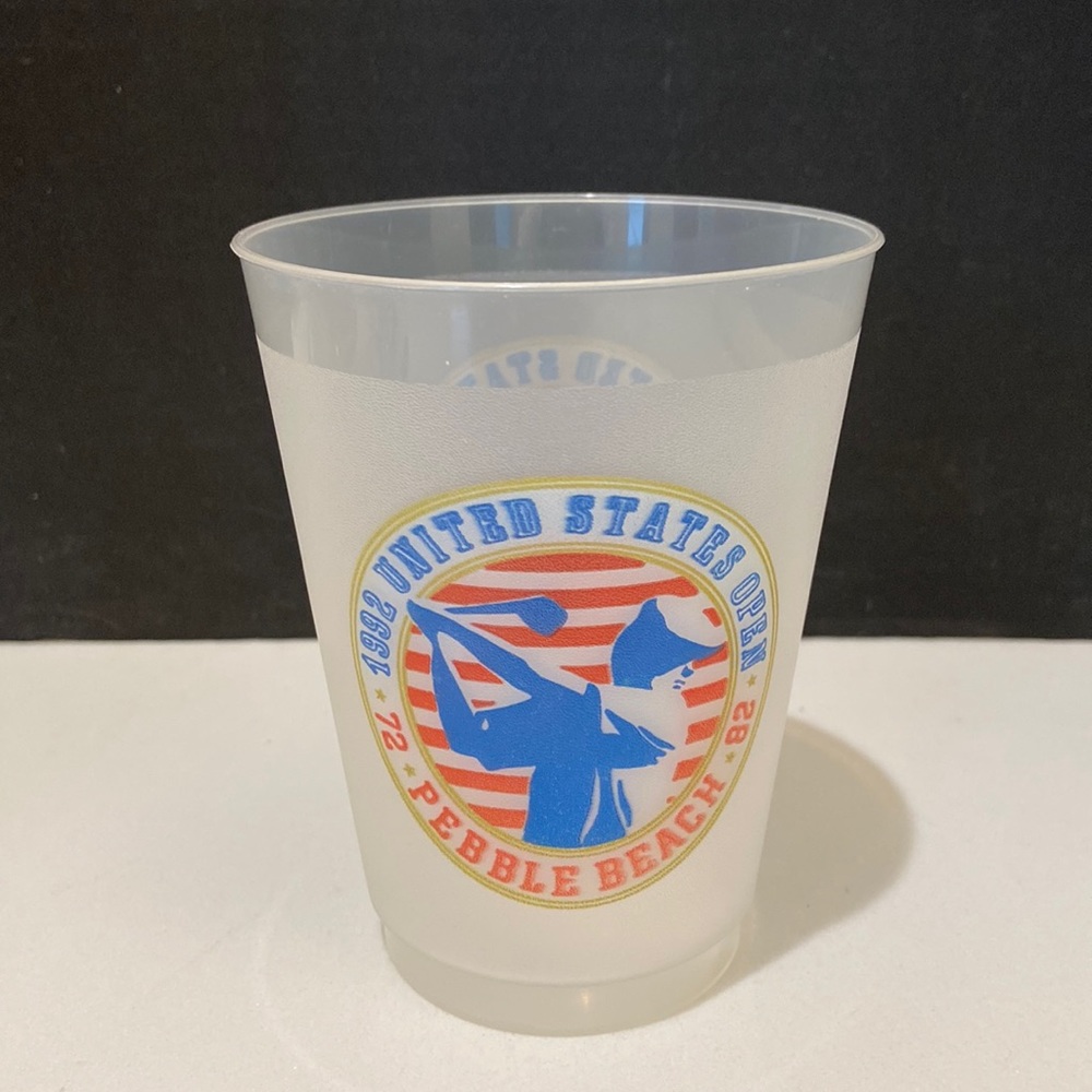 U.S. Open Pebble Beach, 1992 souvenir plastic drinking cup